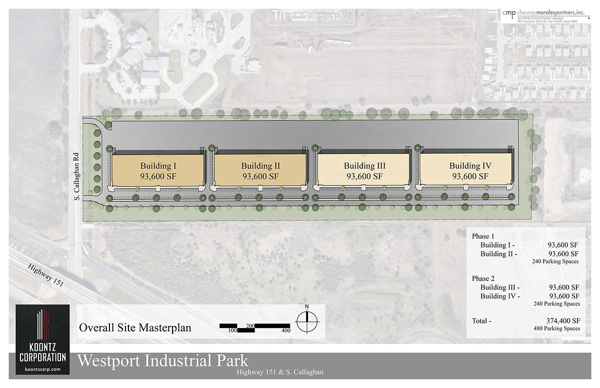 Westport Industrial Park site plan
